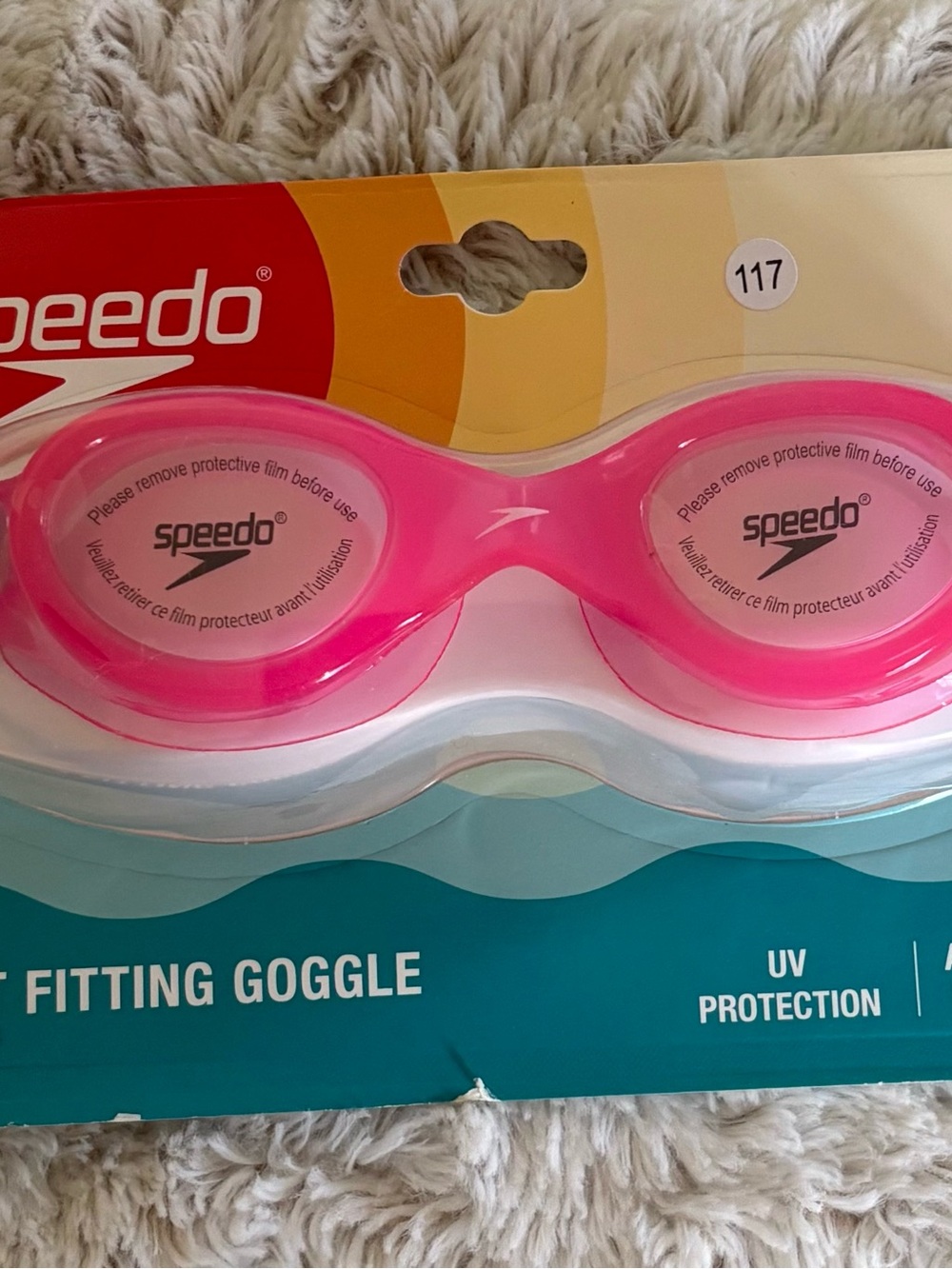 Speedo Pink Kids Swim Goggles